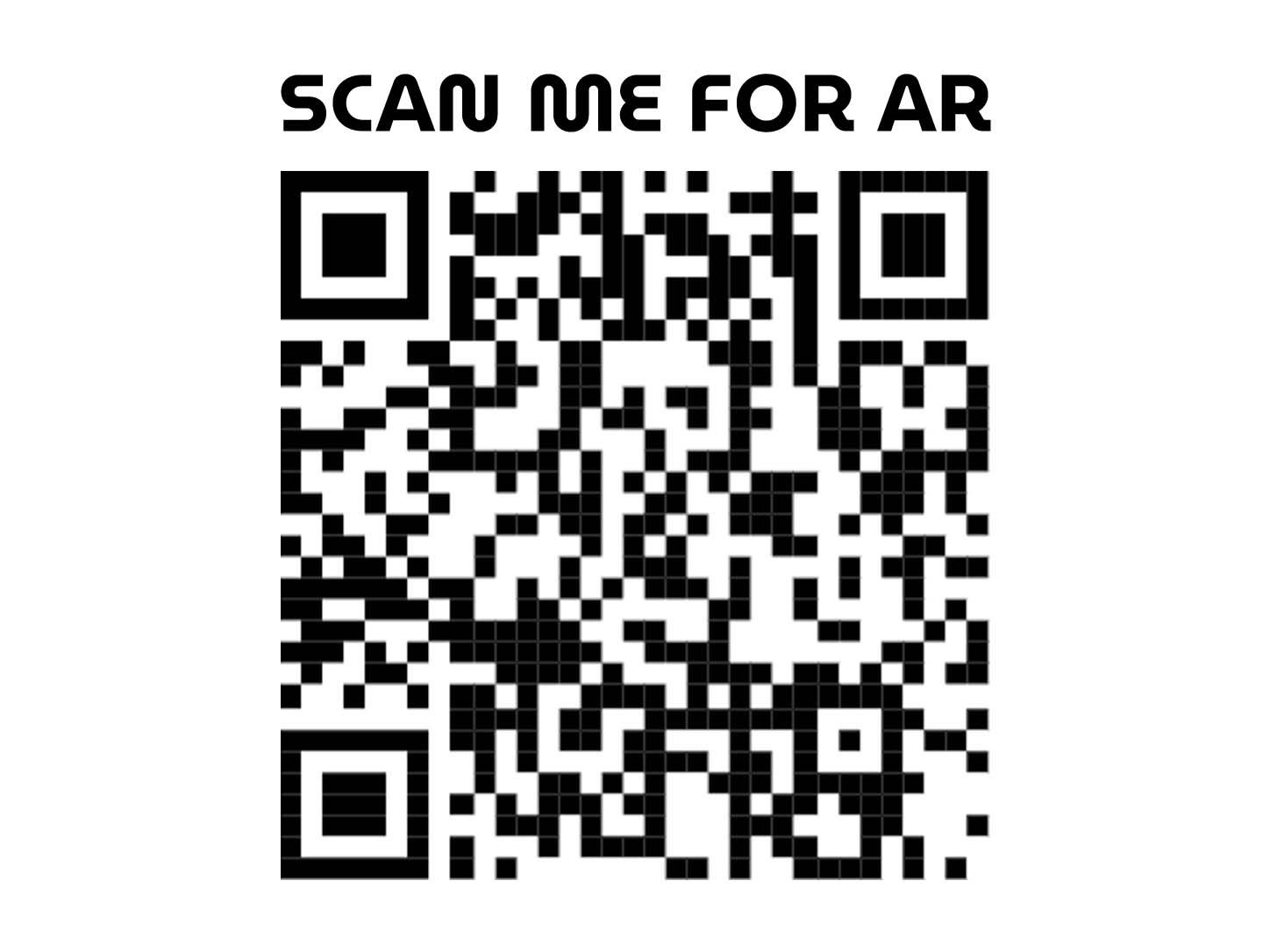 Código QR para ver el Toromiro de Kiri en realidad aumentada