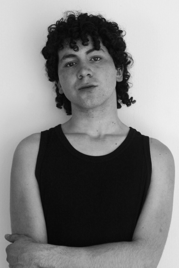 Retrato de Domingo Urrutia en blanco y negro